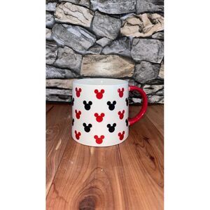 Disney Mickey Mouse Large Coffee Mug Mickey‎ Head Icon 28oz Ceramic
